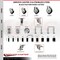 Service Caster 3.5 Inch 316SS Black Poly Swivel 1-1/2 Inch Expanding Stem Caster Lock Brake SCC SCC-SS316TTLEX20S3514-PPUB-BLK-112 - alternate 3